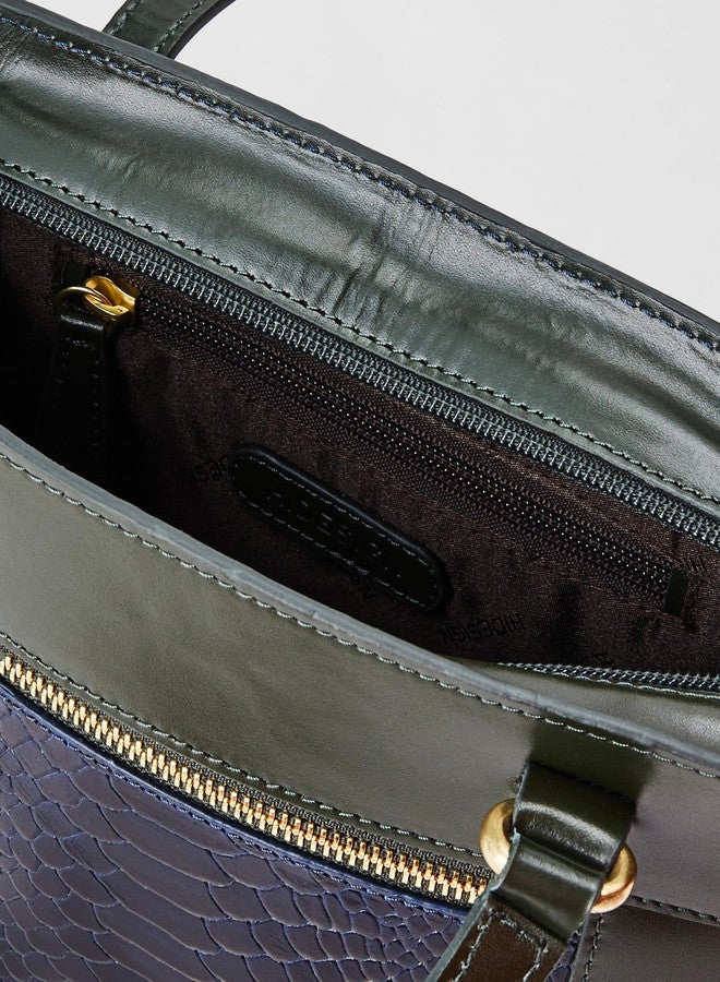 هاي ديزاين حقيبة كتف نسائية من هايدساين (أزرق) - Image 5